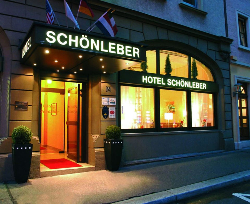 City Hotel Schonleber Wurzburgo Exterior foto